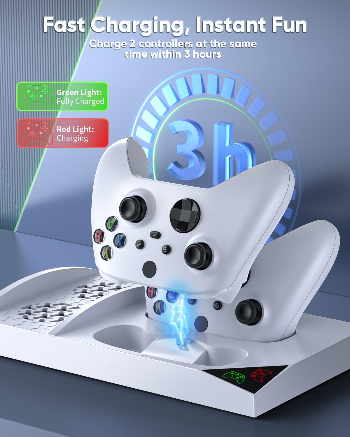 Charger Stand Cooling Fan for Controller