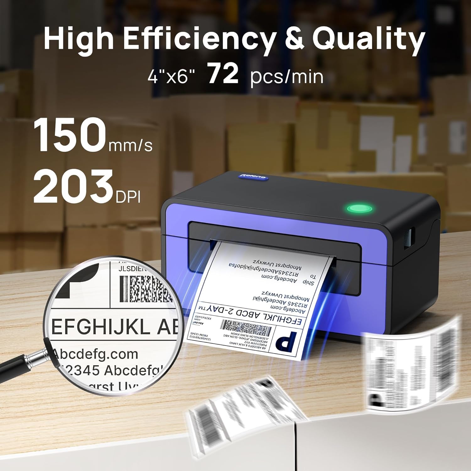 Shipping Label Printer